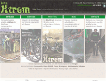 Tablet Screenshot of bikextrem.com